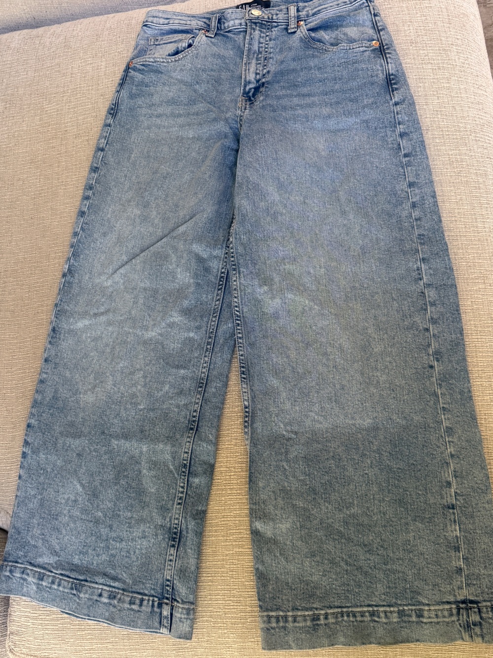 GAP Men's Light Blue Straight Jeans